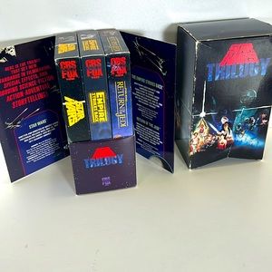 Vintage Star Wars Trilogy VHS 3 Videos